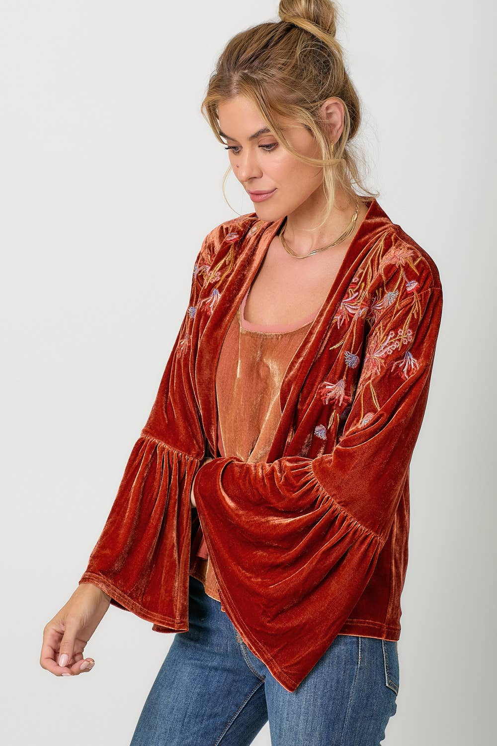 Leola Velvet Kimono