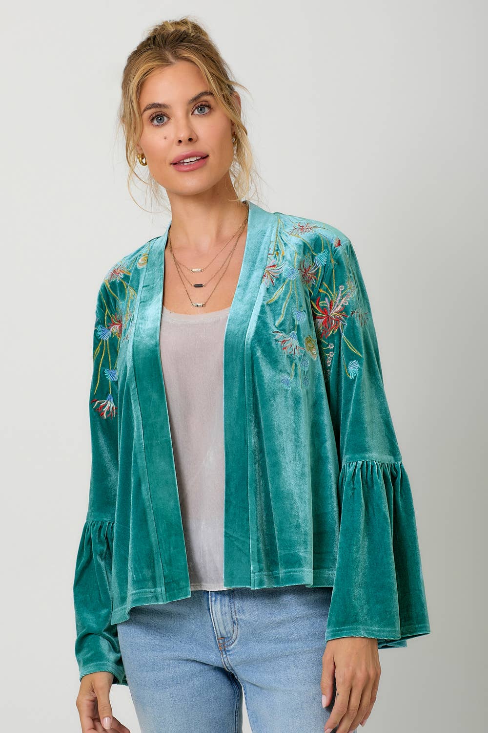 Leola Velvet Kimono