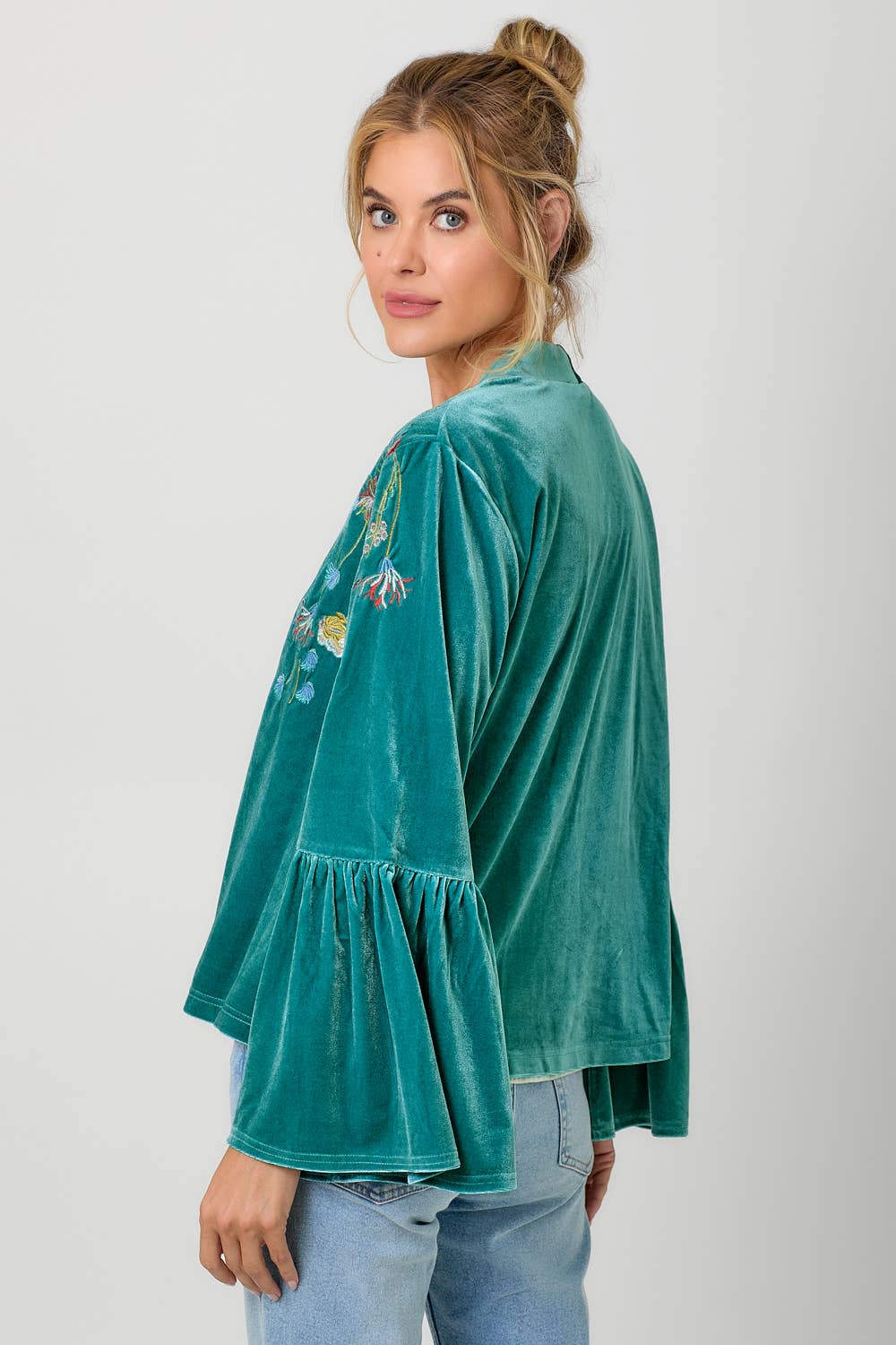 Leola Velvet Kimono