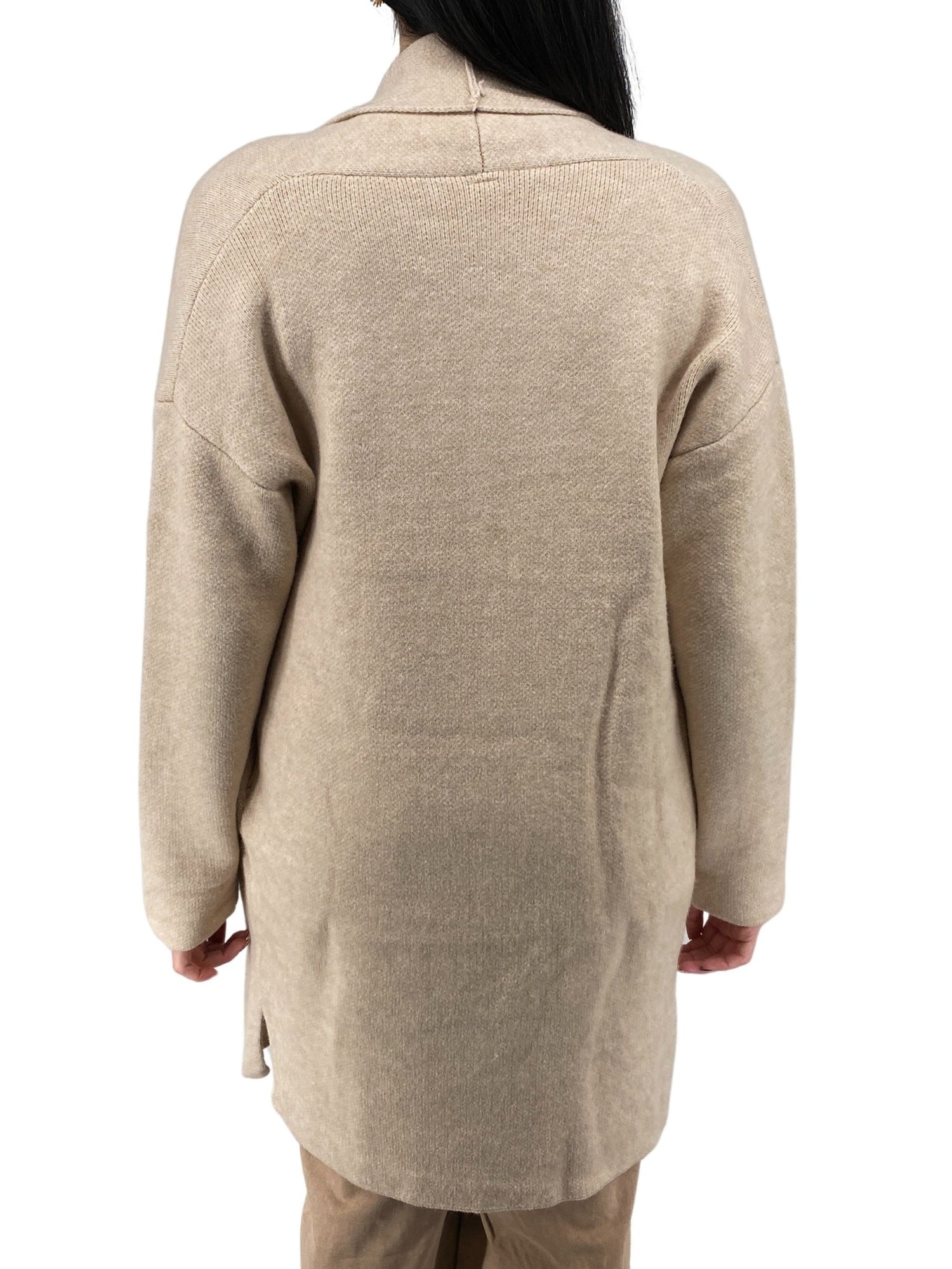 Melange Sweater Coat