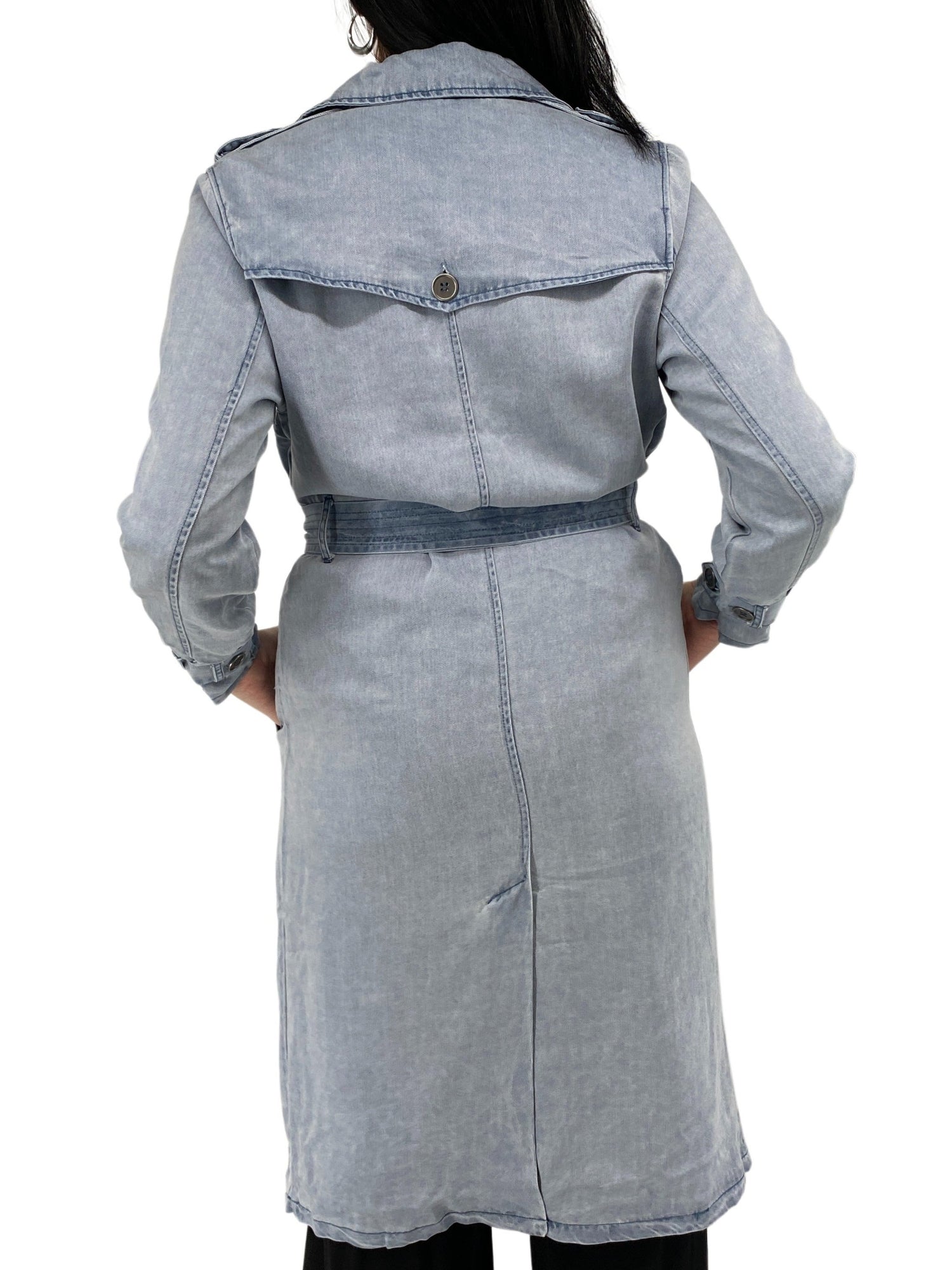 Weston Denim Trenchcoat