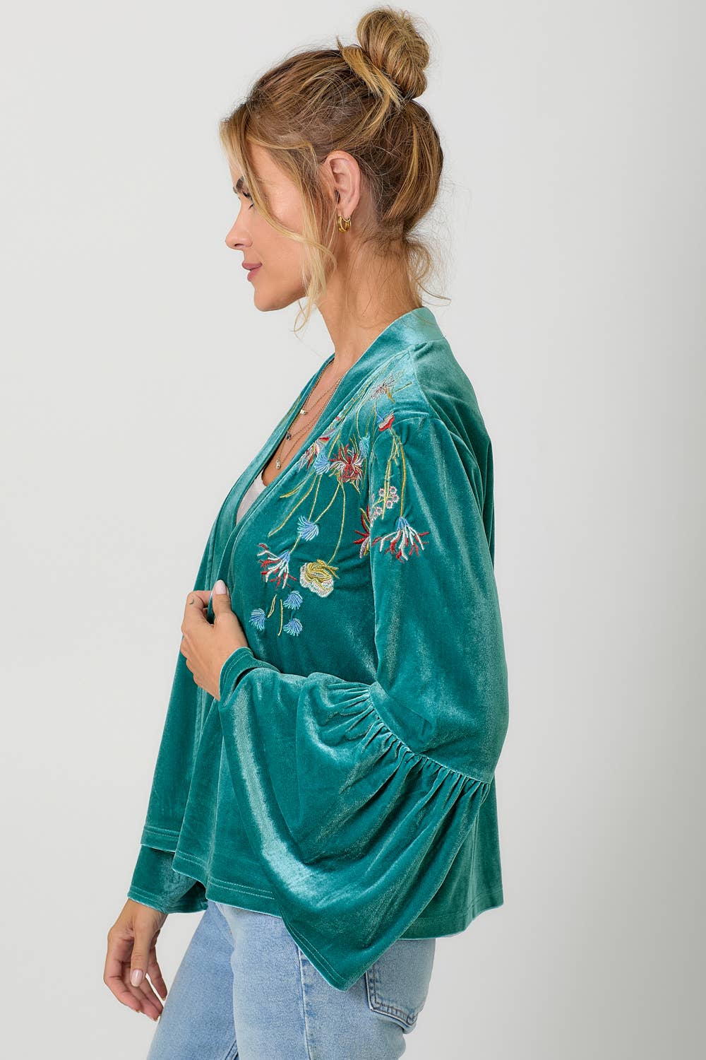 Leola Velvet Kimono